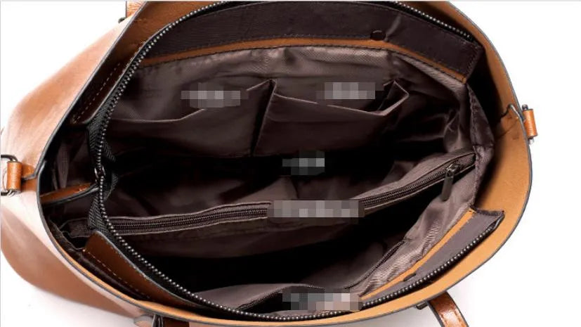 NICOLE™ | Bolso de mano elegante de cuero