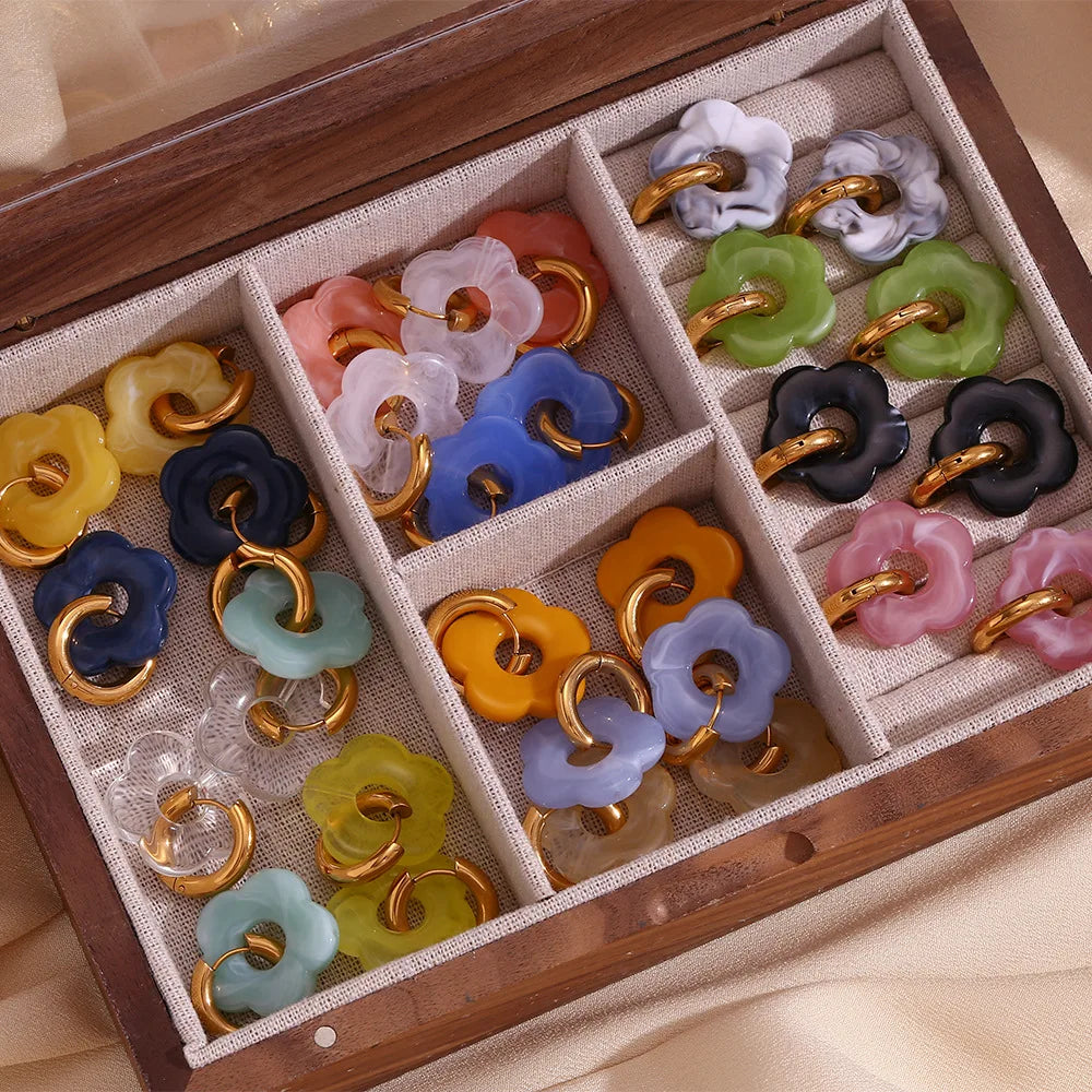 ZARA™ | Pendientes de Flor de Moda