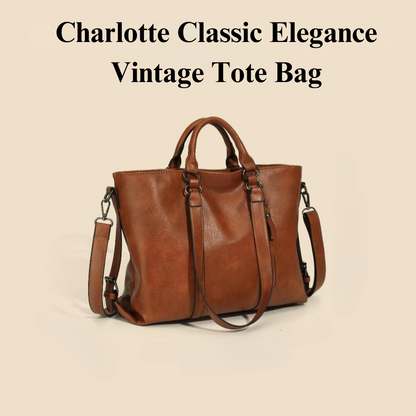 Charlotte™ | Bolso Tote de Elegancia Clásica