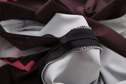 Katia – Conjunto estampado de Top y Falda