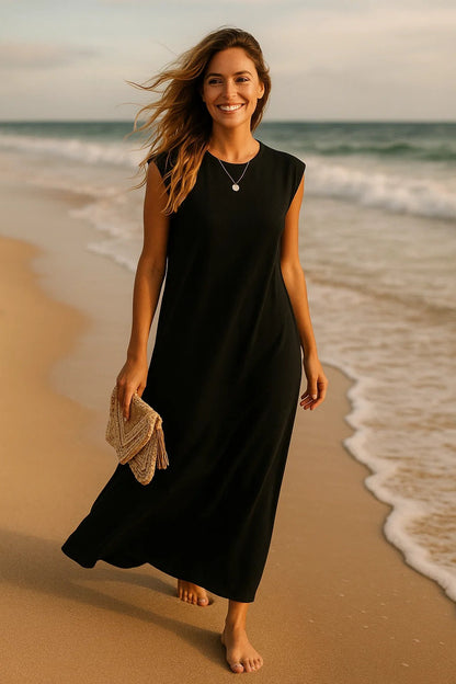 Stella - Vestido largo fluido