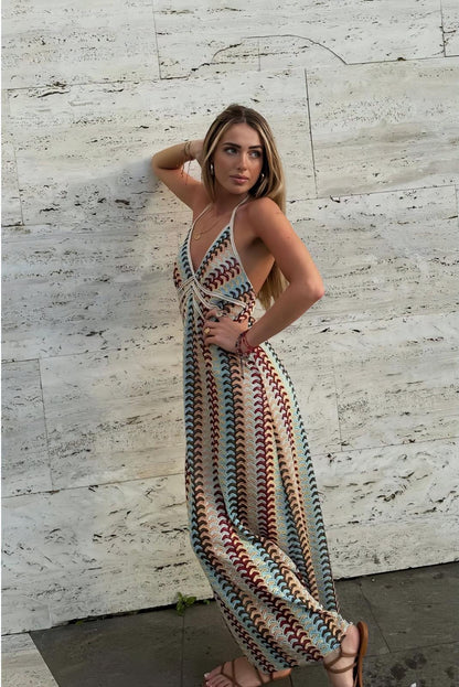 Cancún - Vestido largo de crochet