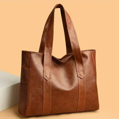 Nora | Bolso de hombro suave de lujo minimalista