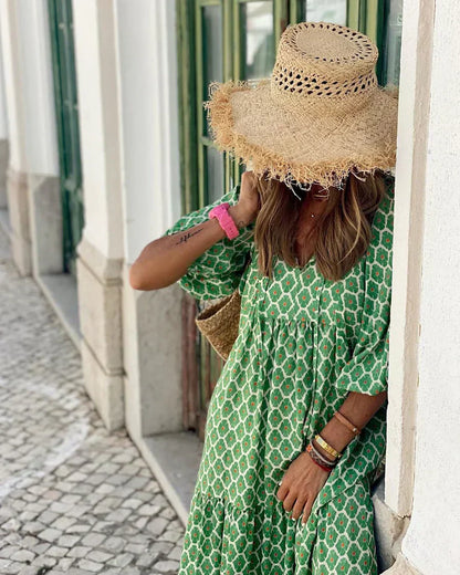 Fleur | Vestido Maxi Bohemio