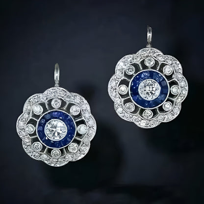 Manon™ | Pendientes vintage de cristal