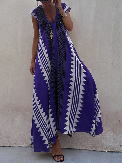 Boho™ | Vestido sin mangas con cuello en V